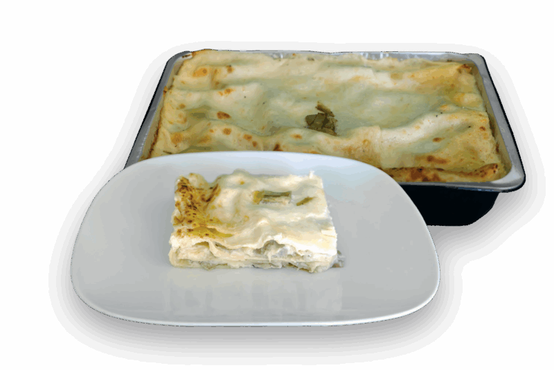 Lasagna Carciofi e Provola