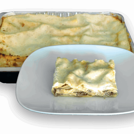 Lasagna Salsiccia e Funghi