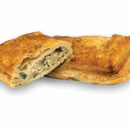Sfogliata salsiccia e funghi