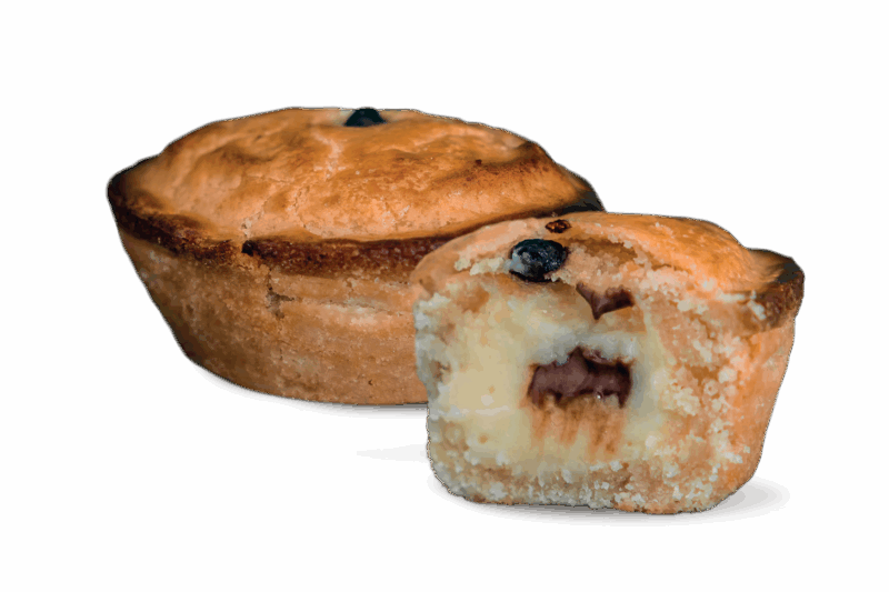Pasticciotto crema e cioccolato